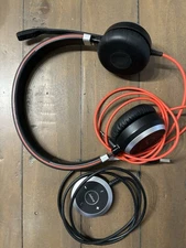 Jabra Evolve 40. Excellent Used Condition. Black. Bluetooth. Headset.