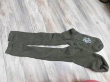 MILITARY GREEN BOOT SOCKS SIZE MEDIUM NEW