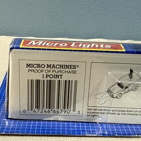 Vintage 1989 Galoob Micro Machines Micro Lights Collection 11 Sealed MOSC New