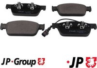 JP Group 1163613010 Bremsbelagsatz FüR Scheibenbremse Bremsbelagsatz FüR VW