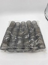 17 Pc Vintage Hair Rollers Brush Rollers Mesh Hair Curlers 1980s