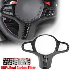 Carbon Car Steering Wheel Trim For BMW G20 G22 G23 M3 M4 G80 G82 G83 M340i M440i