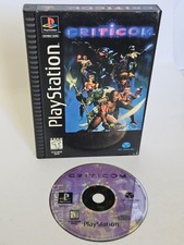 Criticom (Sony PS1) Long Box Black Label - Long Box + Disc (No Manual)