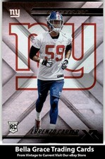 2018 Panini XR Lorenzo Carter #132 New York Giants Rookie NFL