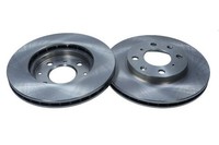 2 X Bremsscheibe Maxgear 19-2517 FüR Honda Logo