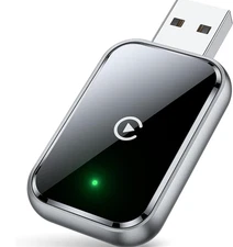 HaMeby CarPlay Adapter for iPhone, Convert Wired to Wireless CarPlay Adapter, Mi