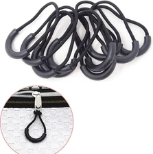 60 PCS Heavy Duty U Shape Nylon Zipper Pulls - Zipper Tags & Extension Replaceme