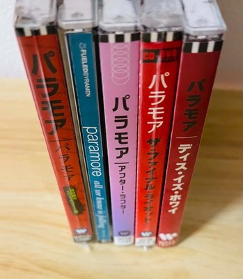 Paramore Japanese Edition 5CD Set Bonus Track + OBI 1st, Brand New