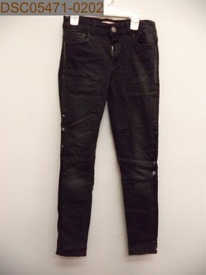 Pre-Owned - Zara Z1975 Denim Women's Jeans, Black, Size 06, 26'' Inseam