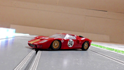 Slotcar Slot it CA18a, Alan Mann Racing Ford GT40 #24 OVP gebraucht, Sidewinder