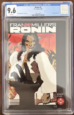 RONIN #5 CGC 9.6 1984 FRANK MILLER WHITE PAGES