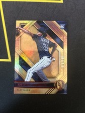 2021 Panini Chronicles - Gold Standard Triston McKenzie #13 Red /199 (RC)