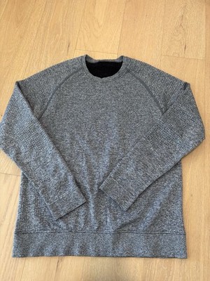 LULULEMON Engineered Warmth Long Sleeve Crew Heather Grey Pullover 