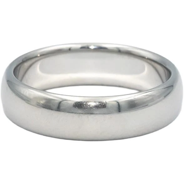 TIFFANY & CO. Anel masculino de platina 6 mm de largura tamanho 10,25 US$ 2900 varejo