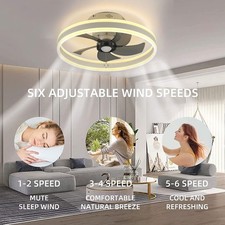 Ceiling Fan with Lights LED