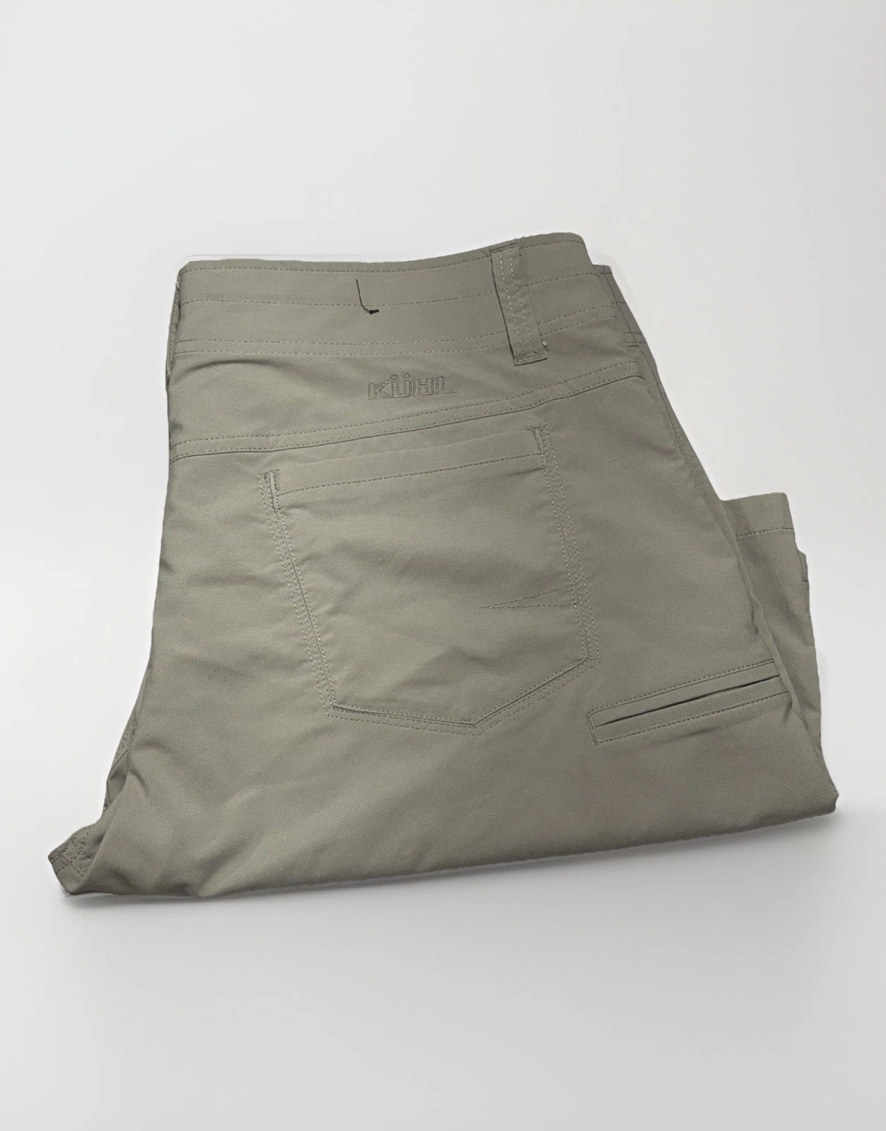 Kuhl Shorts Shift Amphibia Mens 38 Charcoal Nylon Blend Stretch Outdoors Hiking
