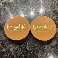 2-Belle Beauty Kim Gravel Bronzabelle TUSCAN SUN Bronzer Highlighter Compact NEW