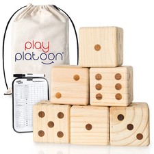 Giant Wooden Lawn Dice - Yard Dice Game