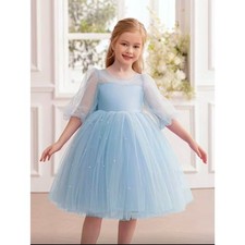 Blue tulle dress size 4
