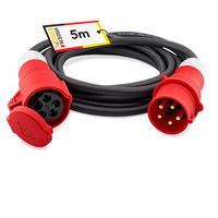 Cee-VerläNgerungsleitung 16A - 5M, H07RN-F 5G2,5 4004.8020