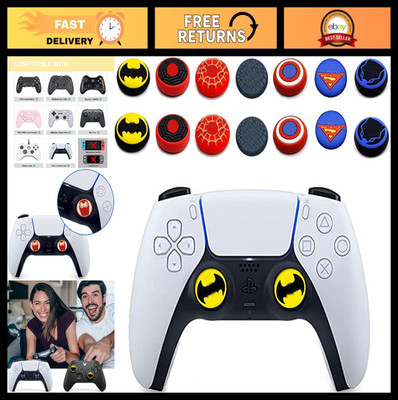 14PCS Non-Slip Silicone Thumb Grip Caps for PS5, PS4, Xbox One, Switch PRO Contr