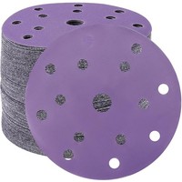 Schleifpapier 150Mm Klett 80 KöRnung 15 Loch Rund FüR Exzenterschleifer Holz