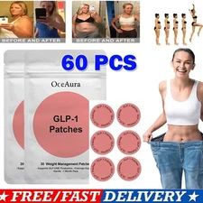 60 Pack Weight-loss GLP-1 Patches Slimming Patches Weight Management Tools