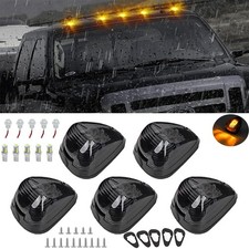 For Ford F-250 F-350 F450 Super Duty Led Cab Roof Marker Lights Amber 5pcs