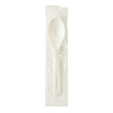 World Centric SP-PS-I Individually Wrapped TPLA 6" Spoon - 750 / CS