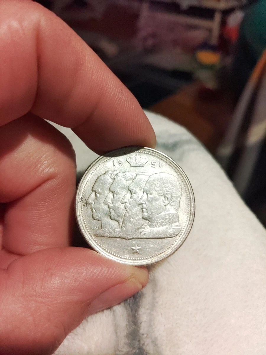 ベルギー 1951年 100フラン銀貨 1951 Belgian Coins for sale | eBay