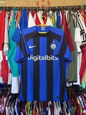 INTER MILAN 2022 2023 HOME FOOTBALL SHIRT SOCCER JERSEY NIKE sz L