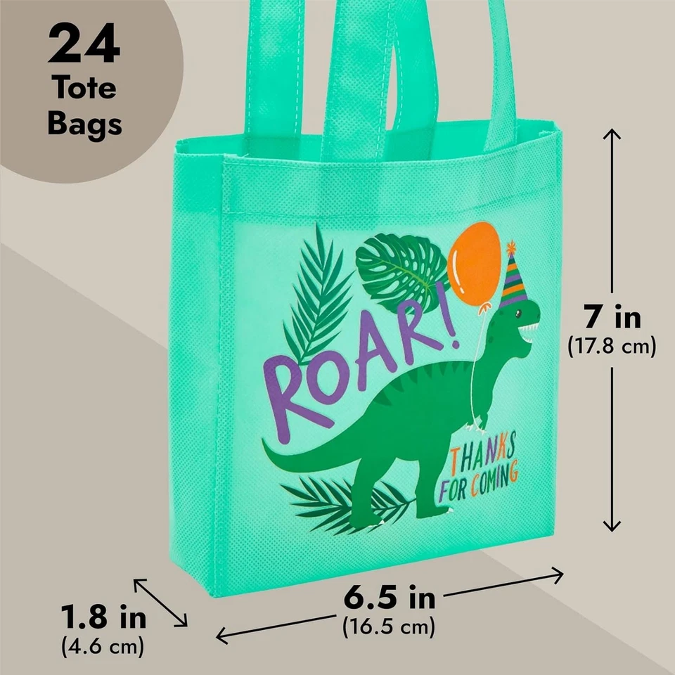 BLUE PANDA 24-Pack Small Dinosaur Party Favor 1 Count (Pack of 24), Green - Image 4 of 4