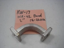 KW-17 K Band  WR-42 (18-26 GHz)  waveguide bend   READ
