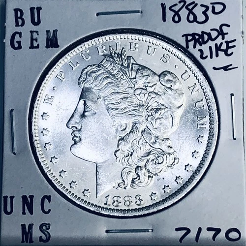 1883 O BU GEM MORGAN SILVER DOLLAR UNC MS+++ U.S. MINT RARE COIN 7170