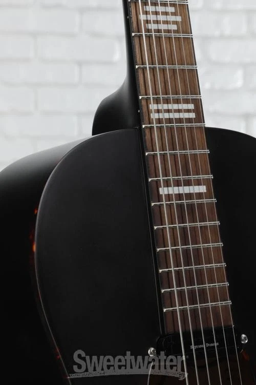 Guitarra eléctrica acústica Recording King Dirty 30s Series 9 Single 0 - Negra Foto 4 de 4