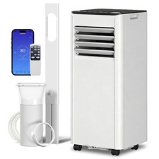 HOMCOM Portable Air Conditioner 5000 BTU, 4-in-1 Air Conditioning Unit
