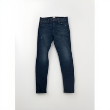 Hudson Size 31 MId-Rise Nico Dark Blue Super Skinny Jeans