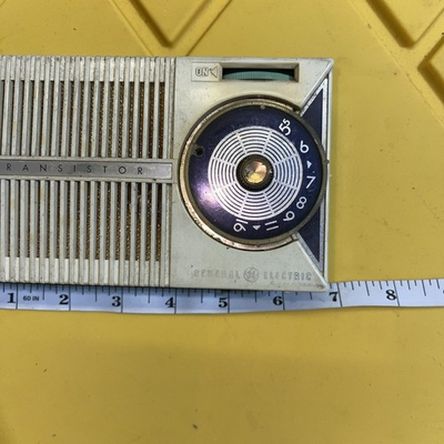 #ad #ad General Electric Transistor Radio – Aqua blue PARTS OR REPAIR $20.00