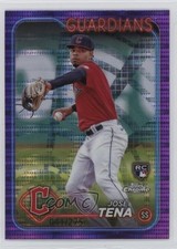 2024 Topps Chrome Purple Sonar Refractor 51/275 Jose Tena José Tena #29 3g6