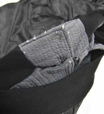 RARE Archive Raf Simons Faded Thrashed Double Layer Hooded Bomber