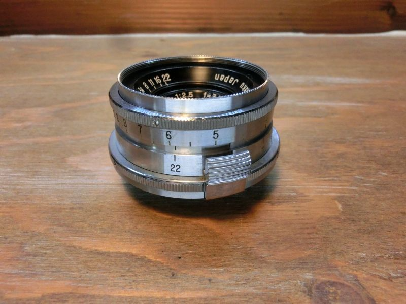 Nikon W-NIKKOR C 3.5cm F2.5 S-Mount Nippon Kogaku Vintage Lens