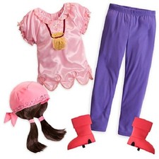 IZZY COSTUME JaKe and the NeVeR LaNd PiRaTeS Girls 2/3-7/8 NWT Disney Store 2013