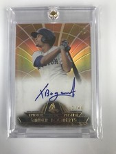 2014 Topps Tribute Xander Bogaerts Orange Refractor Auto /40 Padres