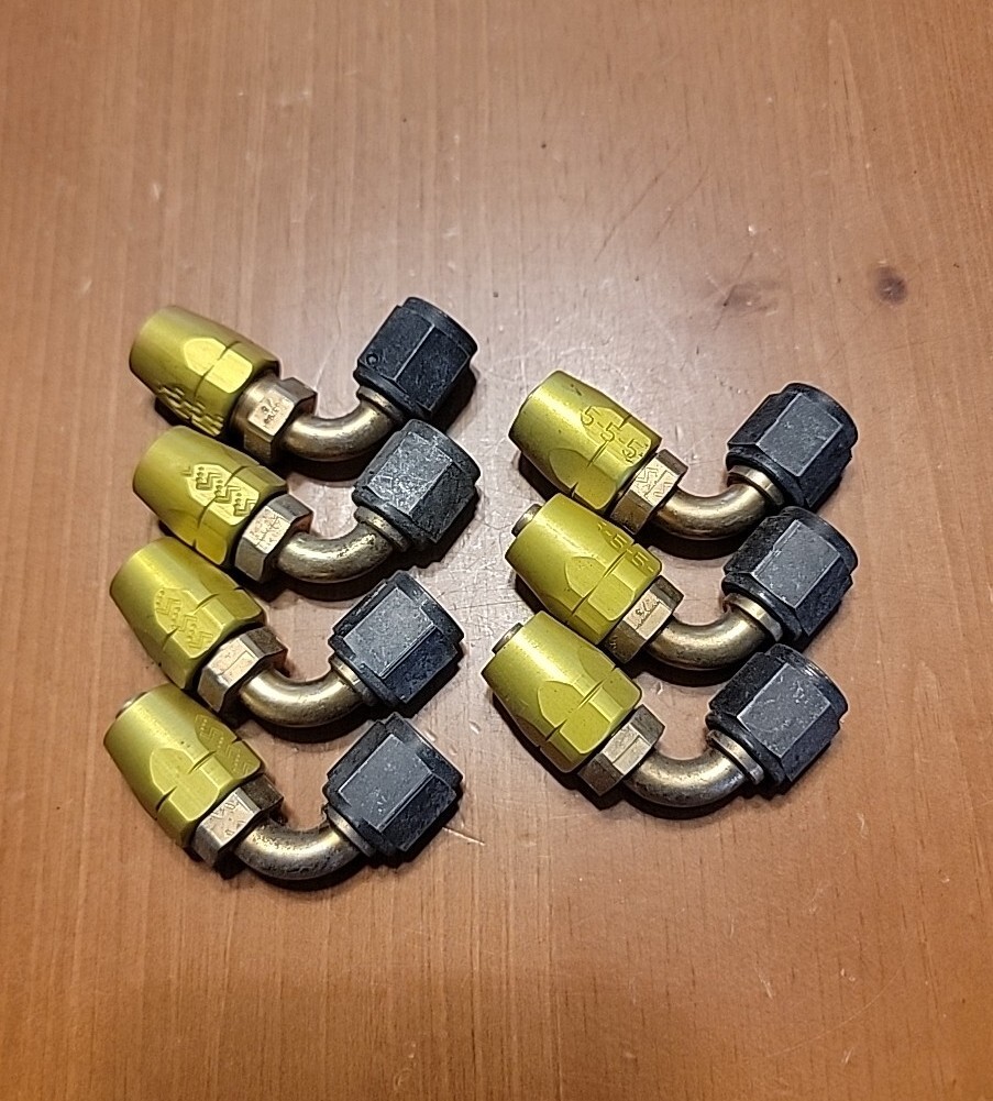 Aircraft Hose Fittings, Compression Style, Reusable, 5 eBay