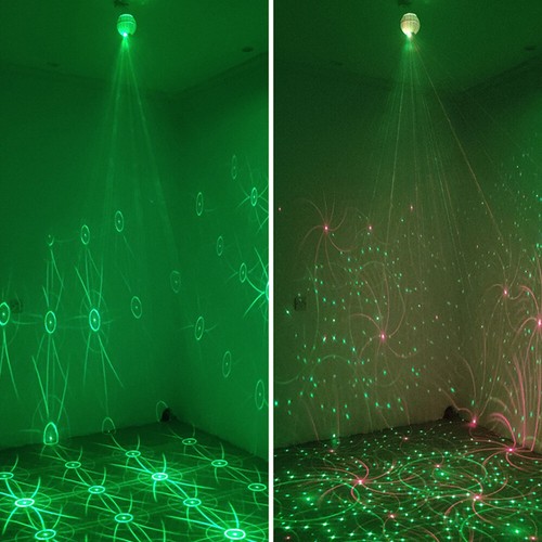 E27 LED Laser Bühnenlicht Projektor DJ Disco Kugel Lampe Birne Fernbedienung KTV Party - Bild 12 von 14