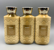 Bath  Body Works Dahlia Daily Nourishing Body Lotion 8 Fl Oz S/3 6043