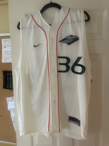 UNIVERSITY OF MIAMI/COLLEGE FOOTBALL GAME USED JERSEY/Size 44 #36 VALDES-FAULI