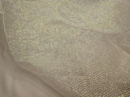 Yards of Sheer and Shiny Polyester Fabrics Assorted Sizes Styles Lot - Picture 17 of 24