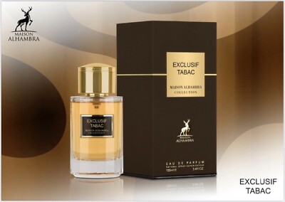 香水(男性用) MAISON ALHAMBRA EXCLUSIF TABAC 100ml EDP EXCLUSIF TABAC EDP Perfume By Maison Alhambra 100 ML Super