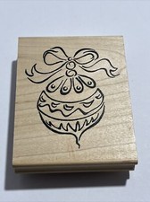 The Stamping Bug Rubber Stamp Christmas Ornament From 2000